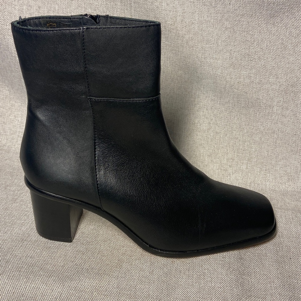 Patina Leather Ankle Boots – Size 8.5 (New